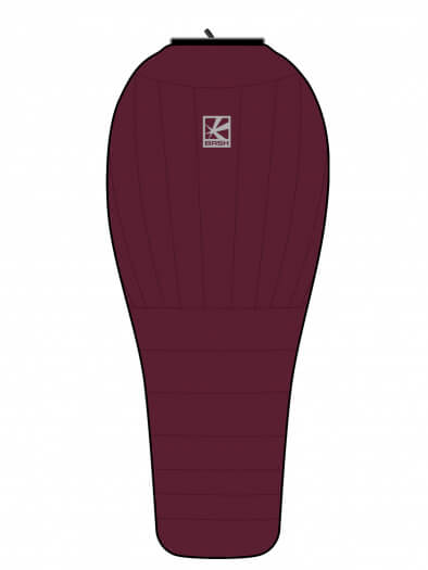 Спальный мешок пуховый BASK URAN QUILT XL 25040